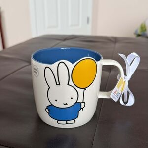 Miffy Blue and Yellow Ceramic Mug